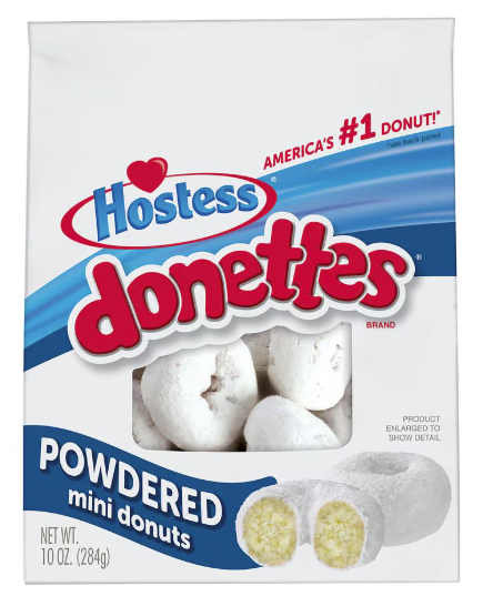 Hostess Mini Powdered Donettes