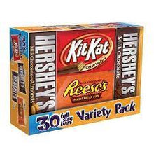 Load image into Gallery viewer, Hershey's Variety Pack 30ct/$1.49 each (Great Monthly Value Buy)