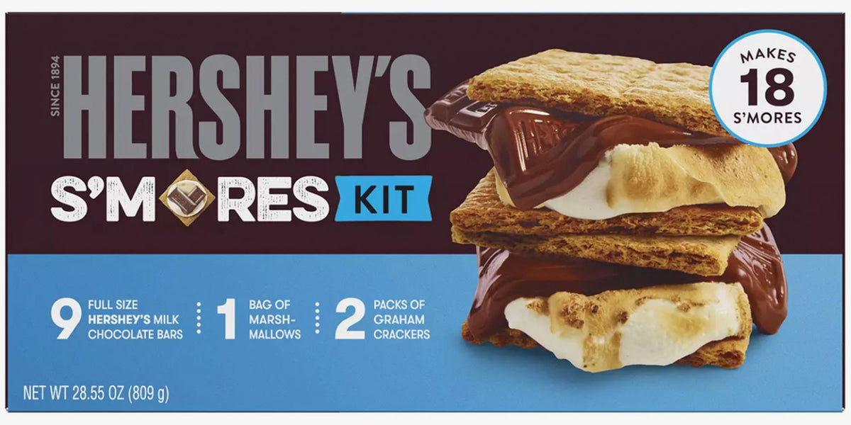 Hershey's Full Size S'mores Kit (Limited Item) Makes 18 Full Size S'mores Great Value Buy