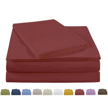 Load image into Gallery viewer, 3 Piece Twin Microfiber Sheet Set (Premium Thread Count)