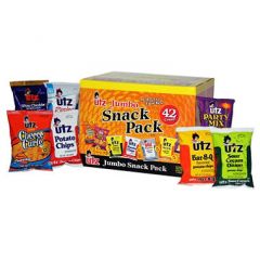 UTZ - Jumbo Variety Pack - 42/1 oz. pkgs/ $0.70 each (Great Value Buy)