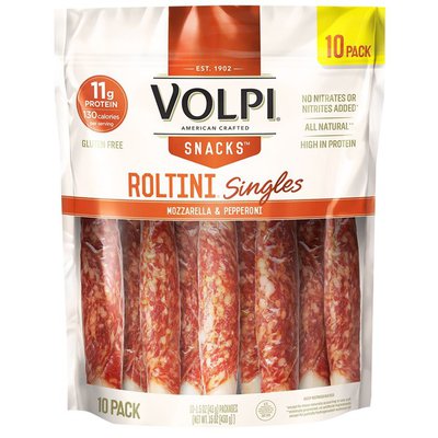 Volpi Rotini Mozzarella and Pepperoni 10 Pack