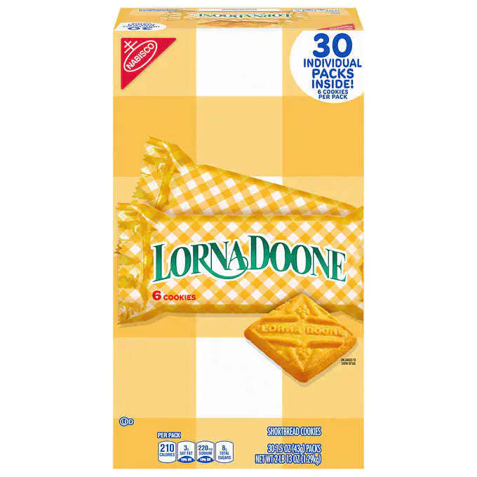 Lorna Doone Buttery Short Bread Cookies 30ct./$0.73 each (Great Monthly Value Buy)