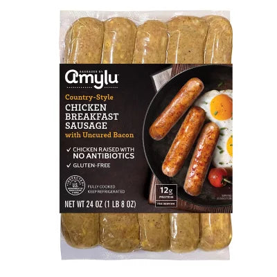 Country Style Chicken Breast Sausage (Limited Item) Premium Item Fully Cooked