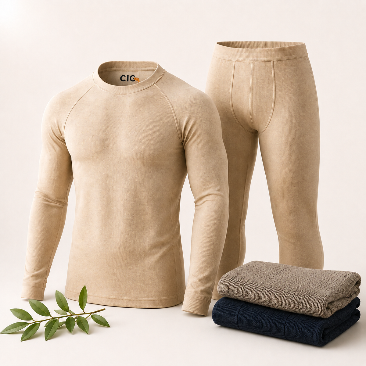 Heavy Duty Thermal Underwear Set (Top and Bottom) 1.5 lbs.