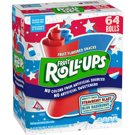 Fruit Roll-Ups 64pk