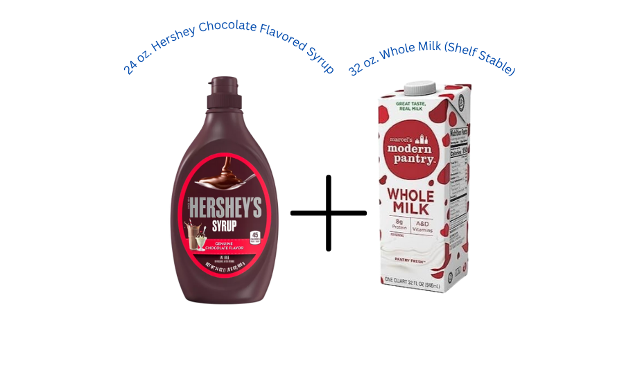 Hershey Chocolate Milk Combo