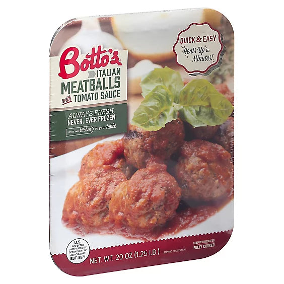 Italian Meatballs in Tomato Sauce (Made w/ Beef & Veal) 5 -6 Servings (Great value Buy)