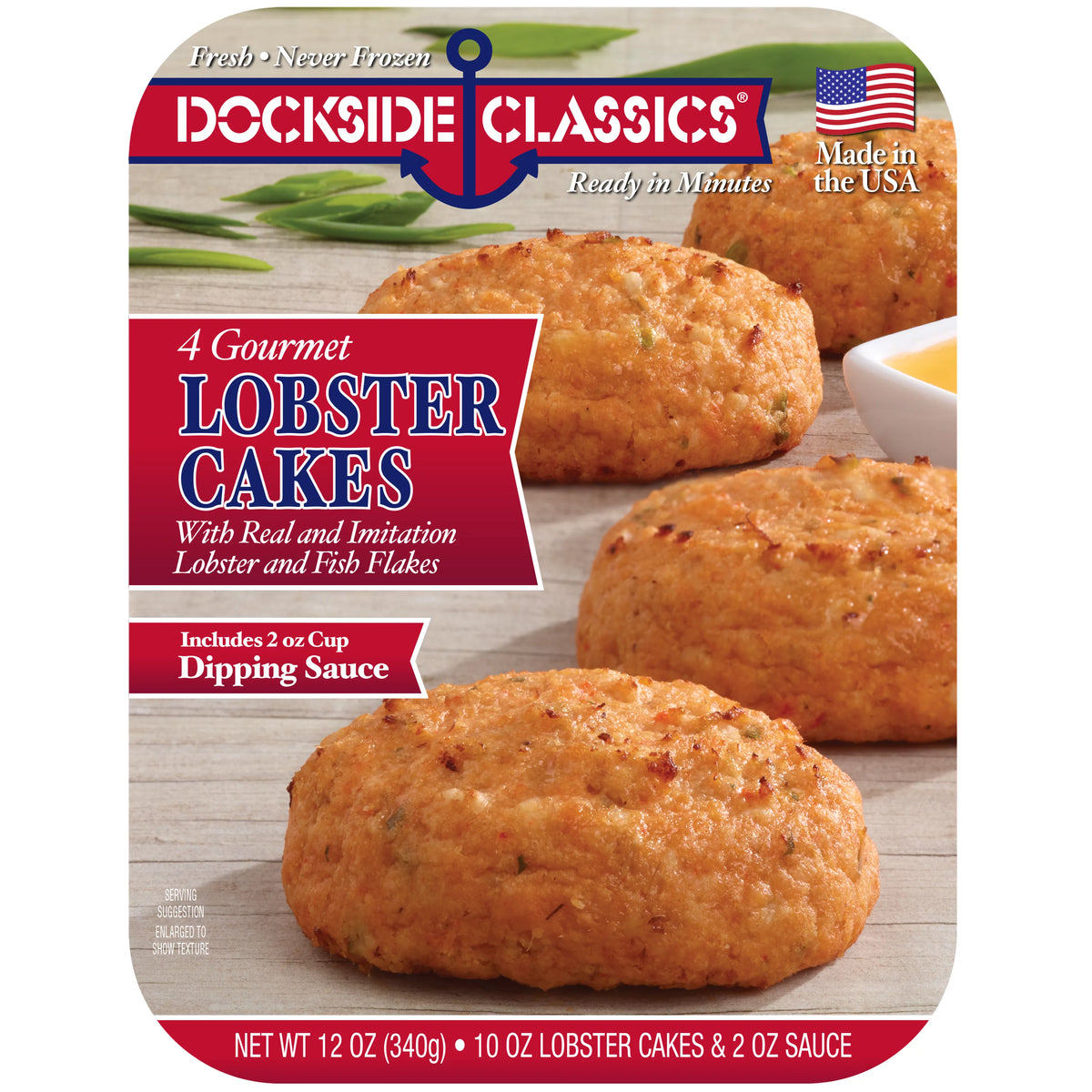 Lobster Cakes w/ Dipping Sauce