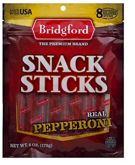 Real Pepperoni Snack Sticks