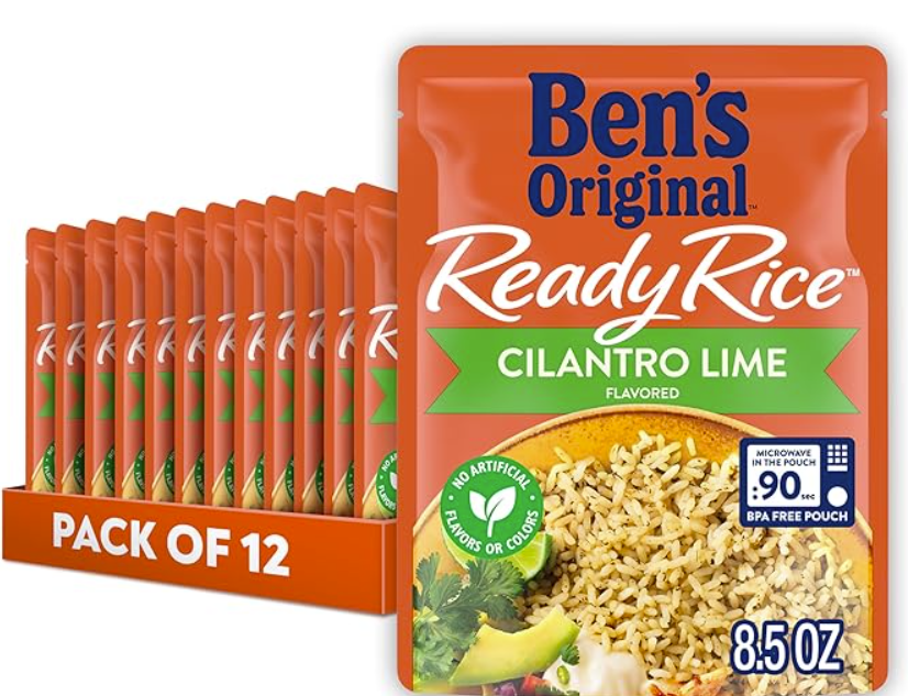 12ct. Uncle Bens Cilantro Lime Rice $ 3.00 each (Great Value Buy)