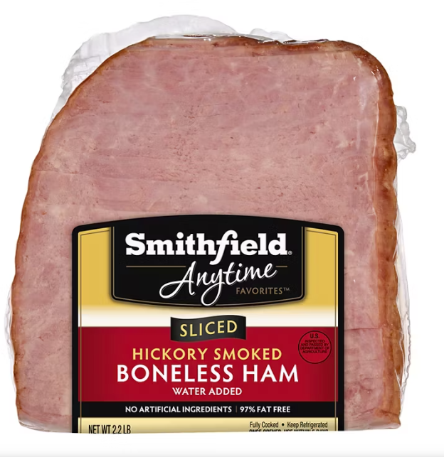 Smithfield Anytime Boneless Ham 2.2 lbs. $8.63 Per Pound (Great Value Buy)