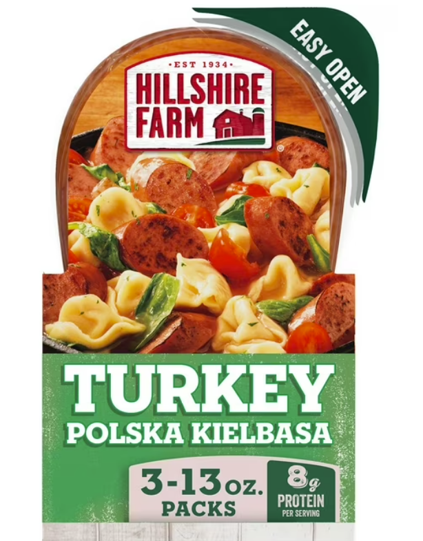 Hillshire Farm Turkey Polska Kielbasa Smoked Sausage 13 oz.3 pk./$6.59 each (Great Value Buy)