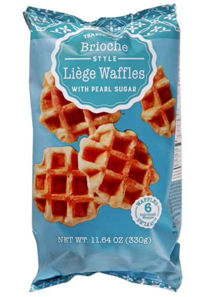 Brioche Style Liège Waffles