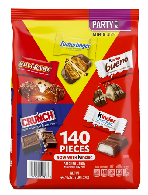 Butterfinger (140 Piece) Assortment Pack (Great Value Buy)