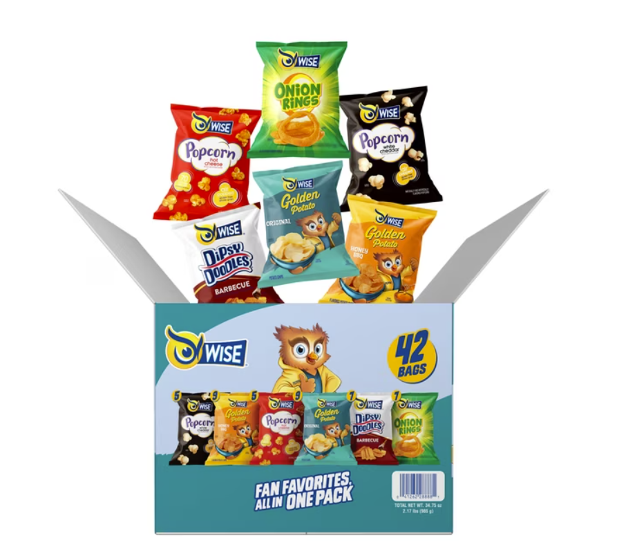 Wise Variety Pack 42ct( Best Monthly Value Buy)