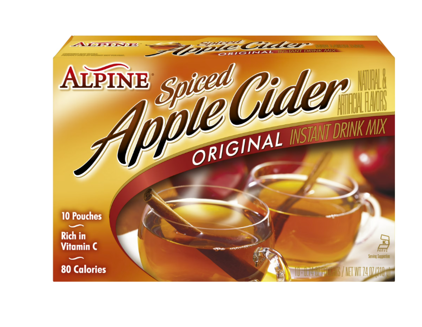Spiced Apple Cider Original Instant Drink Mix, 10 Pouches