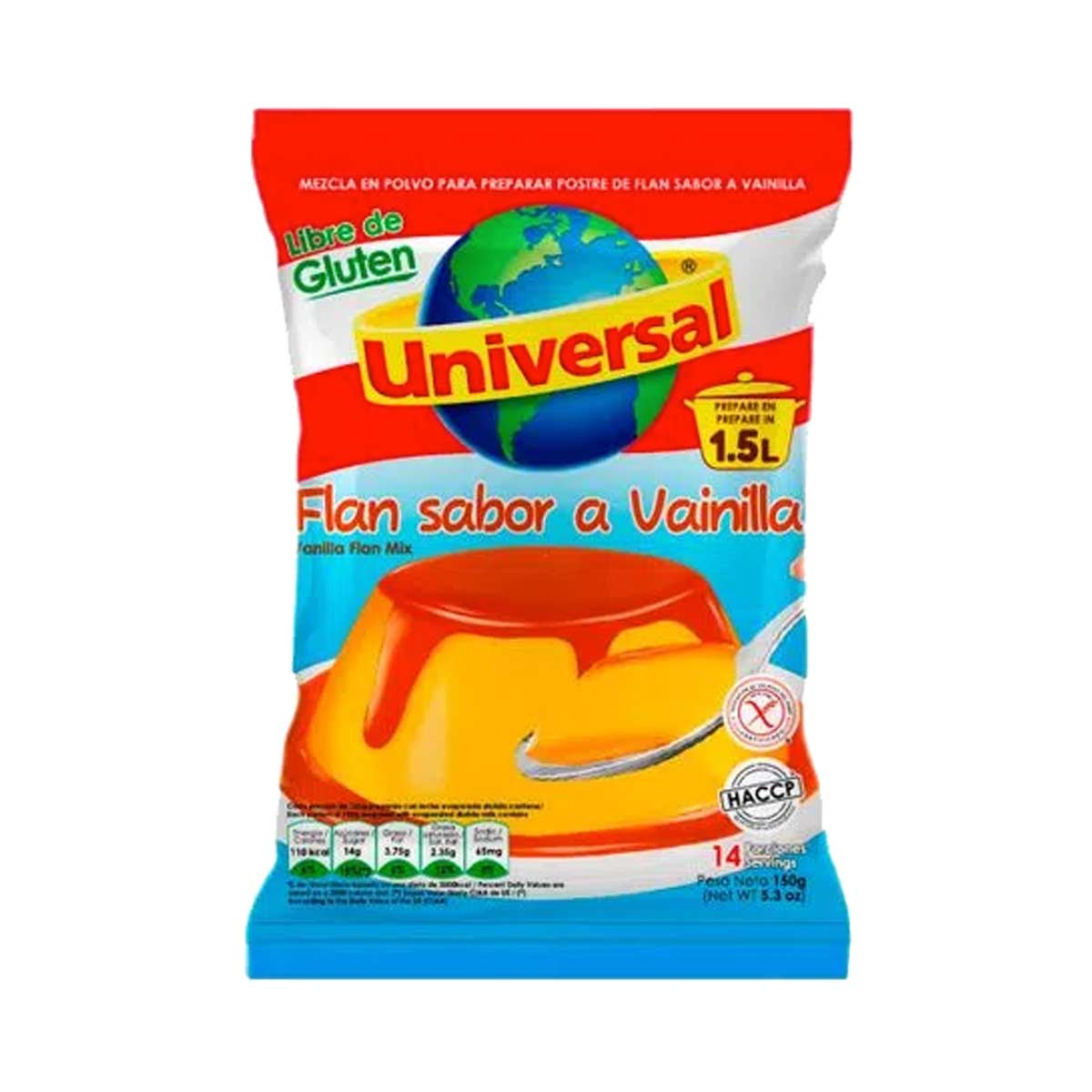 Vanilla Flavored Flan Mix