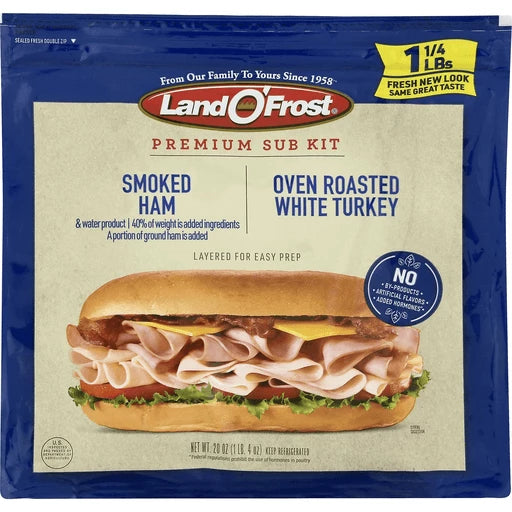 Deli Sub Kit (Makes approx. 10 / 6" sub sandwiches)/$1.89 each (Great Value Buy)