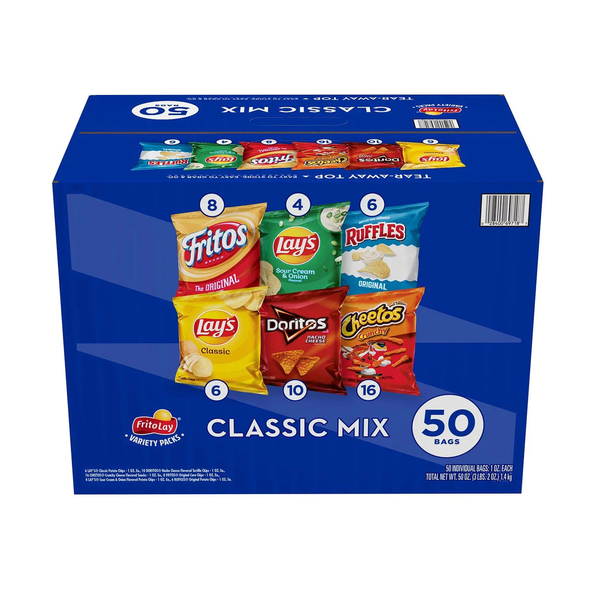 Frito-Lay Classic Mix Variety Pack (50 pk.) $0.63 Each (Great Value Buy)