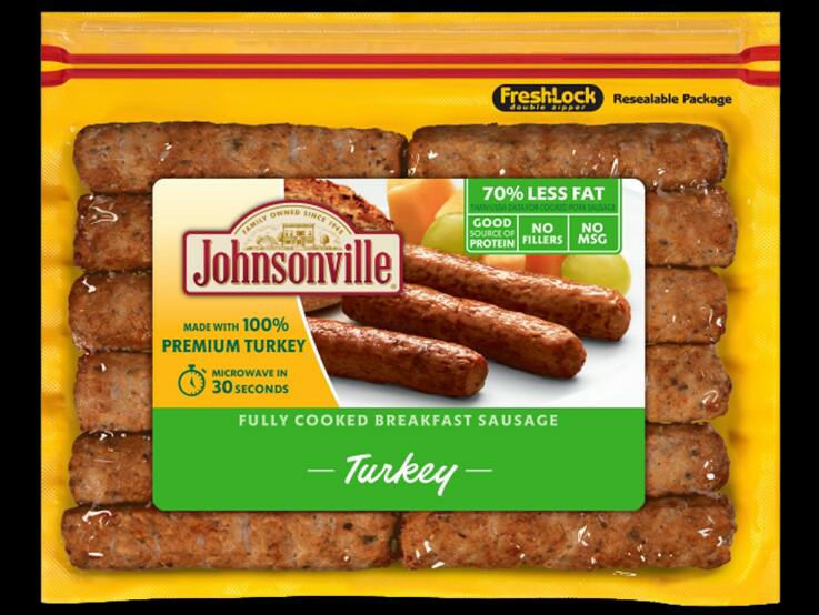 Johnsonville Fully Cooked Turkey Breakfast Sausage
