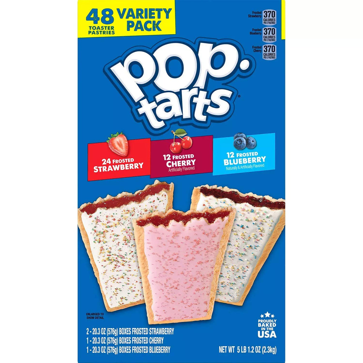 Pop-Tarts Berry Variety Pack 48ct./$0.41each