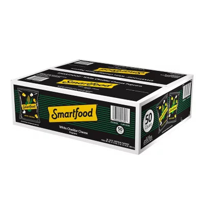 SmartFood White Cheddar Popcorn 50 Pack $0.65 each bag (Great Value Buy)