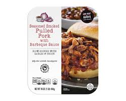 Seasoned Smoked Pulled Pork in BBQ sauce