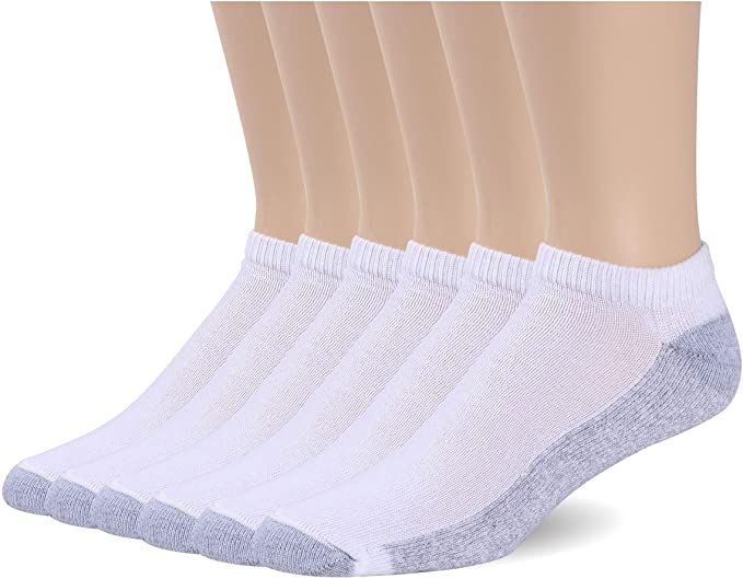 Hanes Low Cut Ankle Socks (6pk)